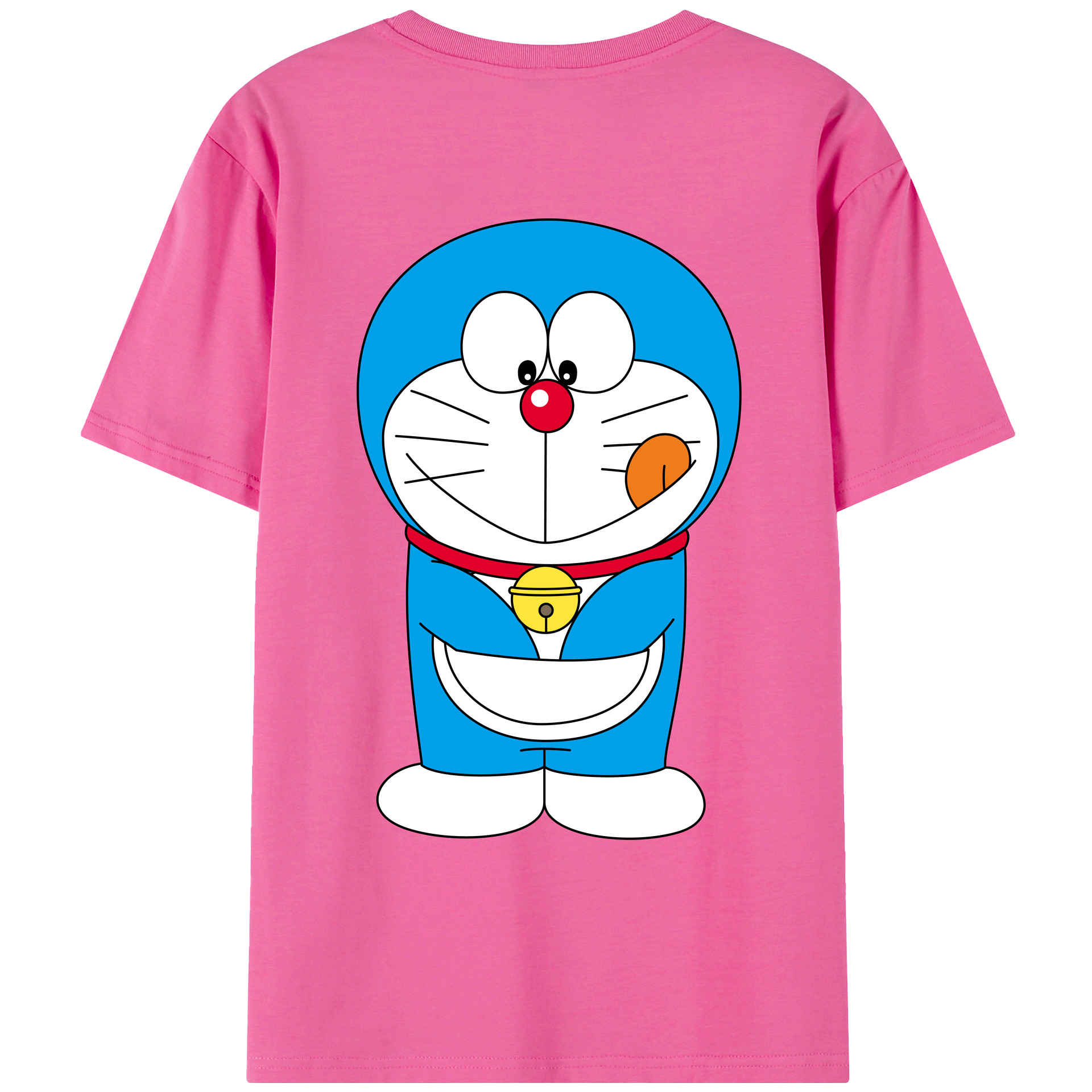 （画像用） ドラえもん Doraemon レディース半袖Tシャツ(バックプリント)